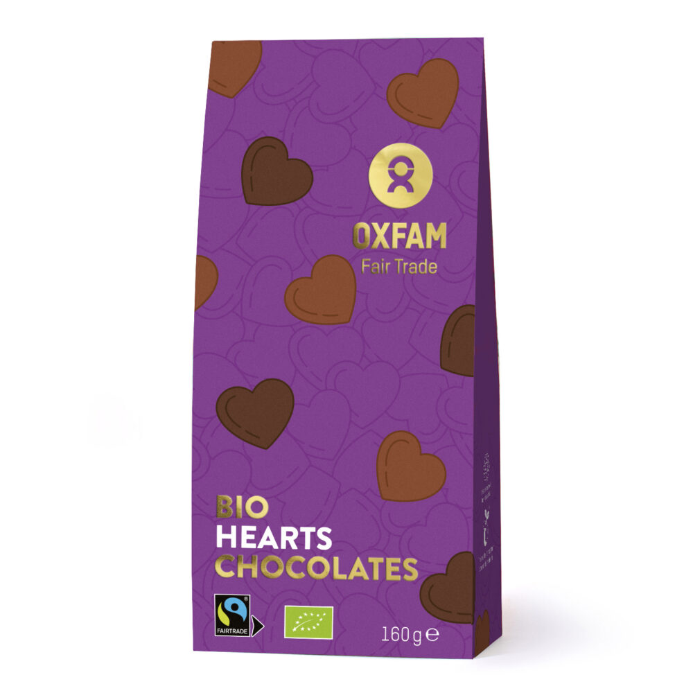 [14553] Chocoladehartjes BIO 160g